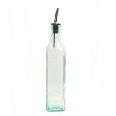 Oil & Vinegar Dispenser Bottle Glass With Pourer Large 16 Oz