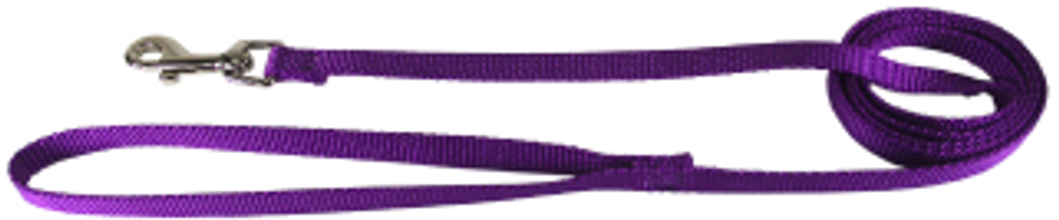 Dog Lead- Purple 6ft 3/8in