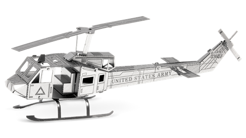 Metal Model Kit Aviation Helicopter Huey UH-1