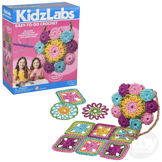 4M Kidzlabs Knitting Easy-To-Do Crochet