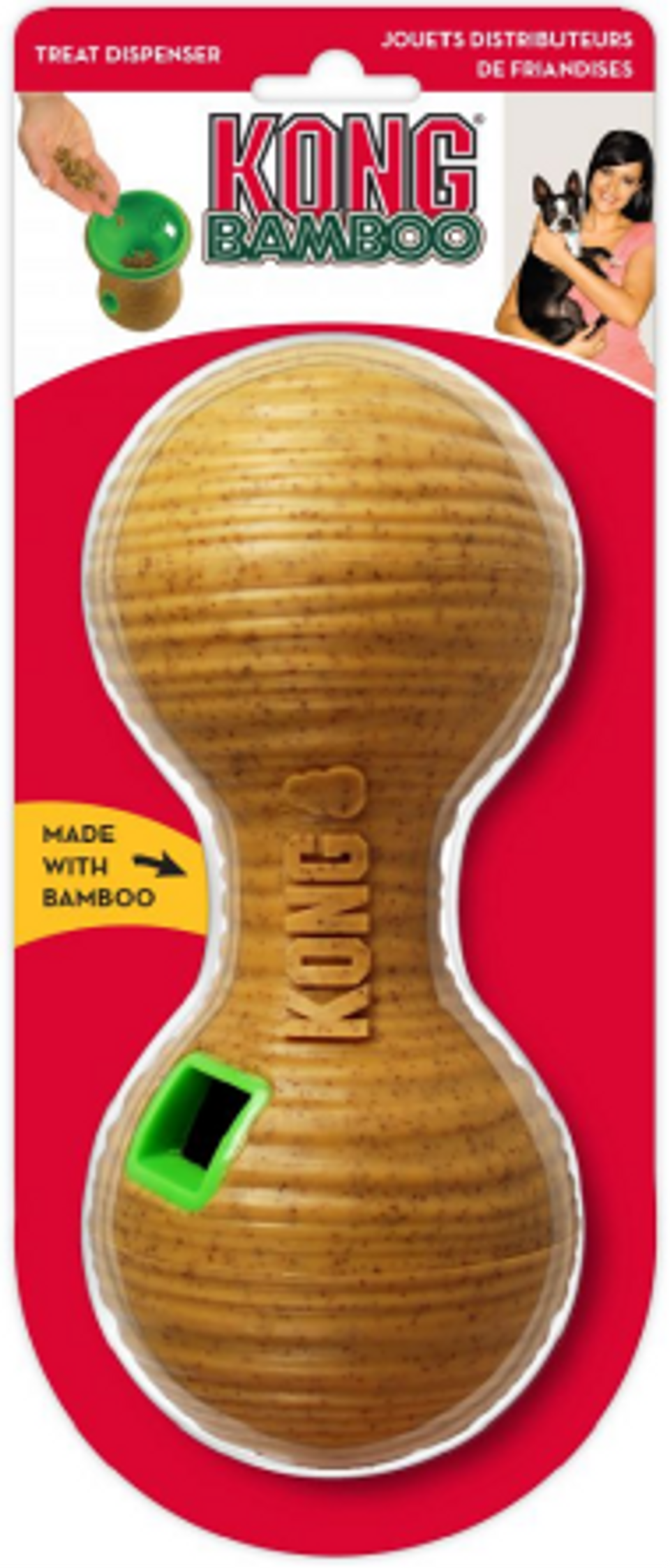 Dog Toy - Kong Bamboo Dumbbell (Medium)