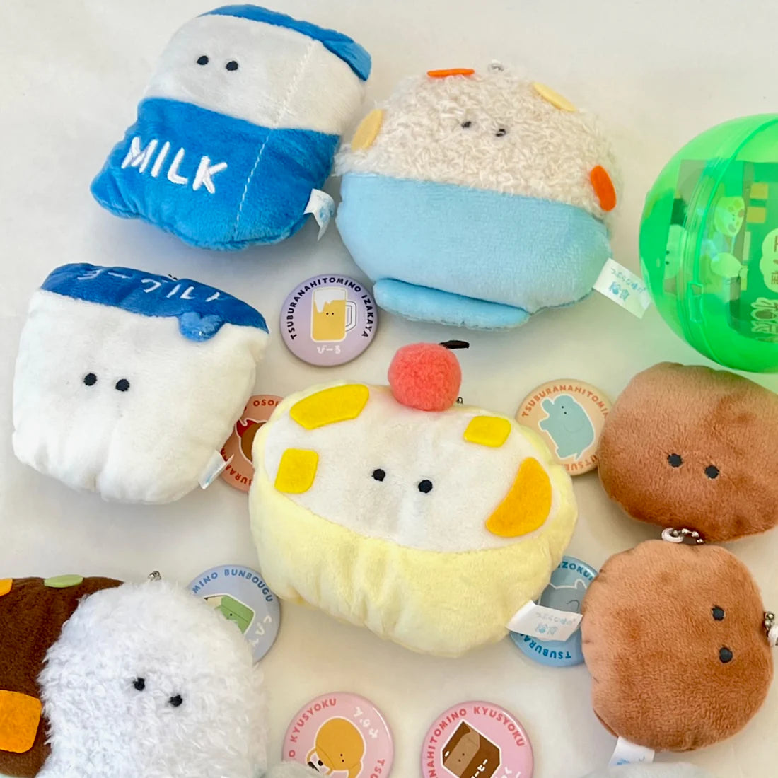 Gashapon Capsule Preschool & Up Lunch Wanapaku Plush (Sold As An Individual Capsule)
