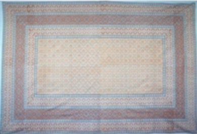 Tapestry Twin Size Moroccan Foulard Blue