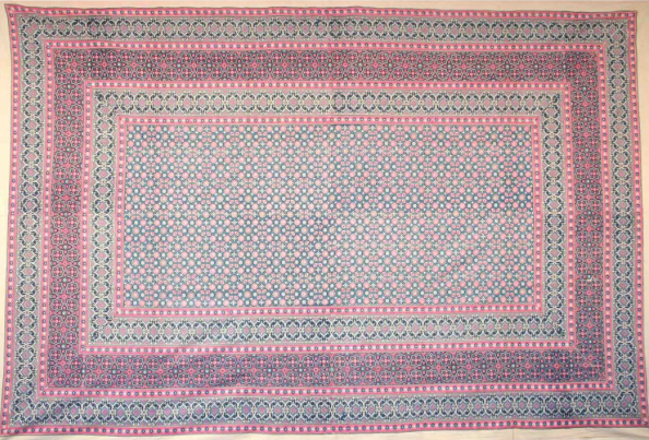 Tapestry Full Size Moroccan Foulard Pink