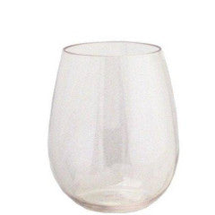 Acrylic Drinkware Unbreakable Tritan Copolyester Wine Stemless Large