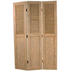 Tuscany Louver Screen Light Grey