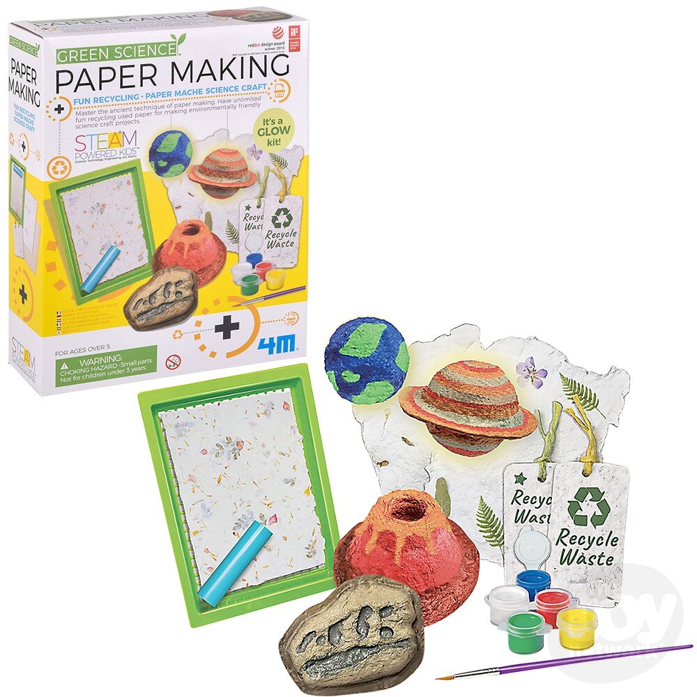 4M Green Science Paper Making