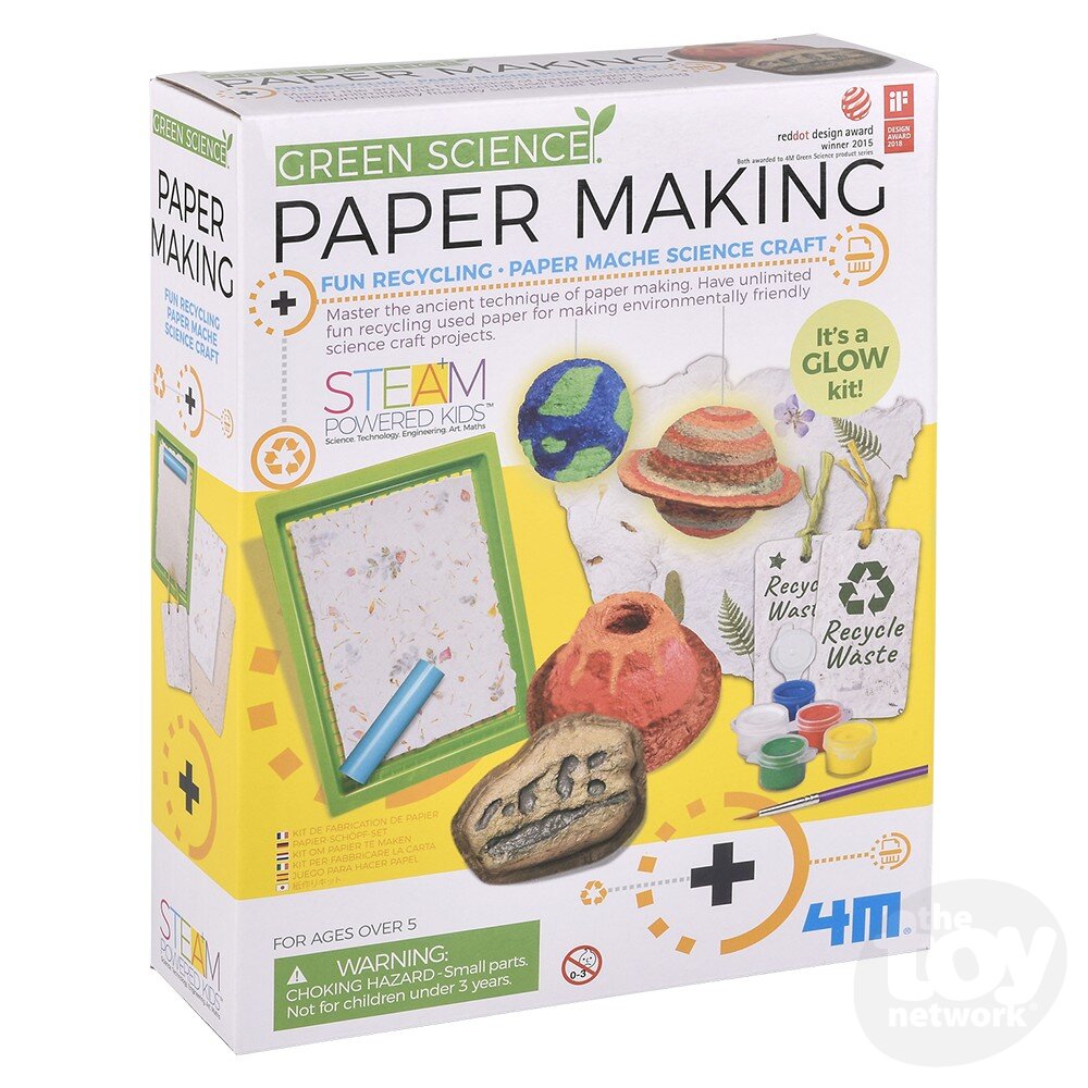 4M Green Science Paper Making