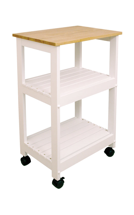 Kitchen Cart Utility 21x15 White