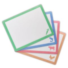 Flexible Cutting Mats Color Coded - Set of 4
