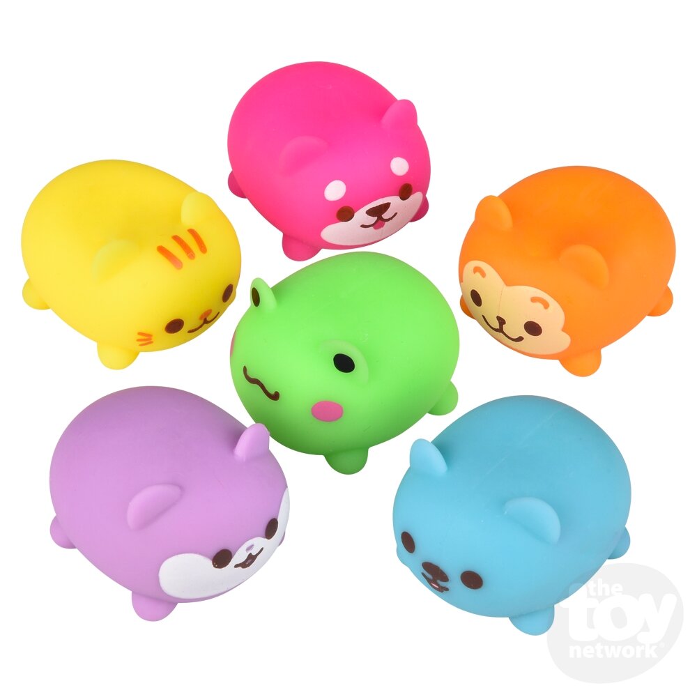 Squish Squeezy Mini Animals 2" (Sold Individually)