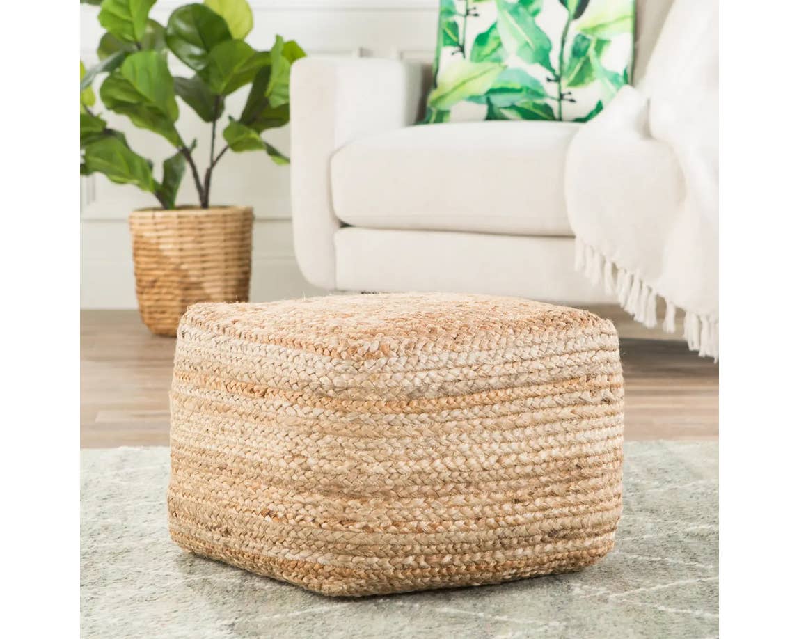 Sangam Saba Pouf Warm Sand