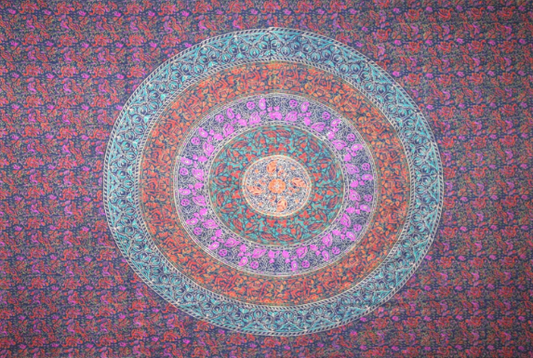 Tapestry Full Size Sanganeer Navy