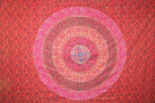 Tapestry Queen Size Sanganeer Red