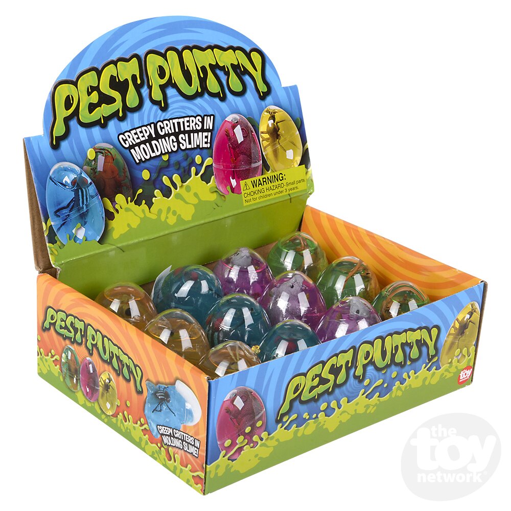 Slime Egg - Pest Putty 2.5" (Sold Individually)