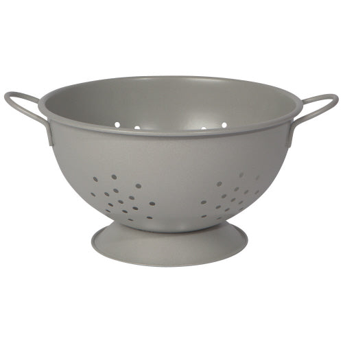 Colander Strainer - Metal Large Matte Fog