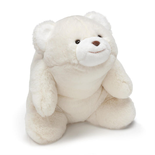 Plush Forever Friends Promise Snuffles Bear White 10"