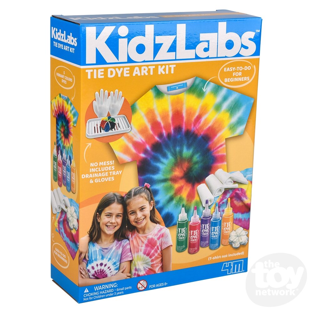 4M KidzLabs Tie Dye Art Kit