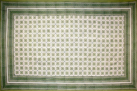 Tapestry Full Size Tile Print Green