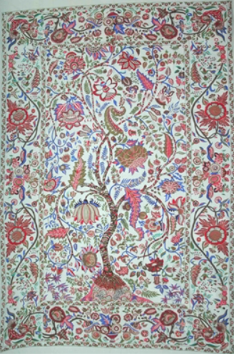 Tapestry Full Size Tree Of Life Green