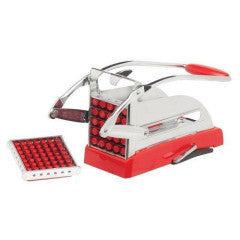 French Fry Cutter - Red / Silver