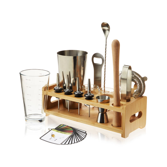 14 Piece Mixologist Barware Set by True