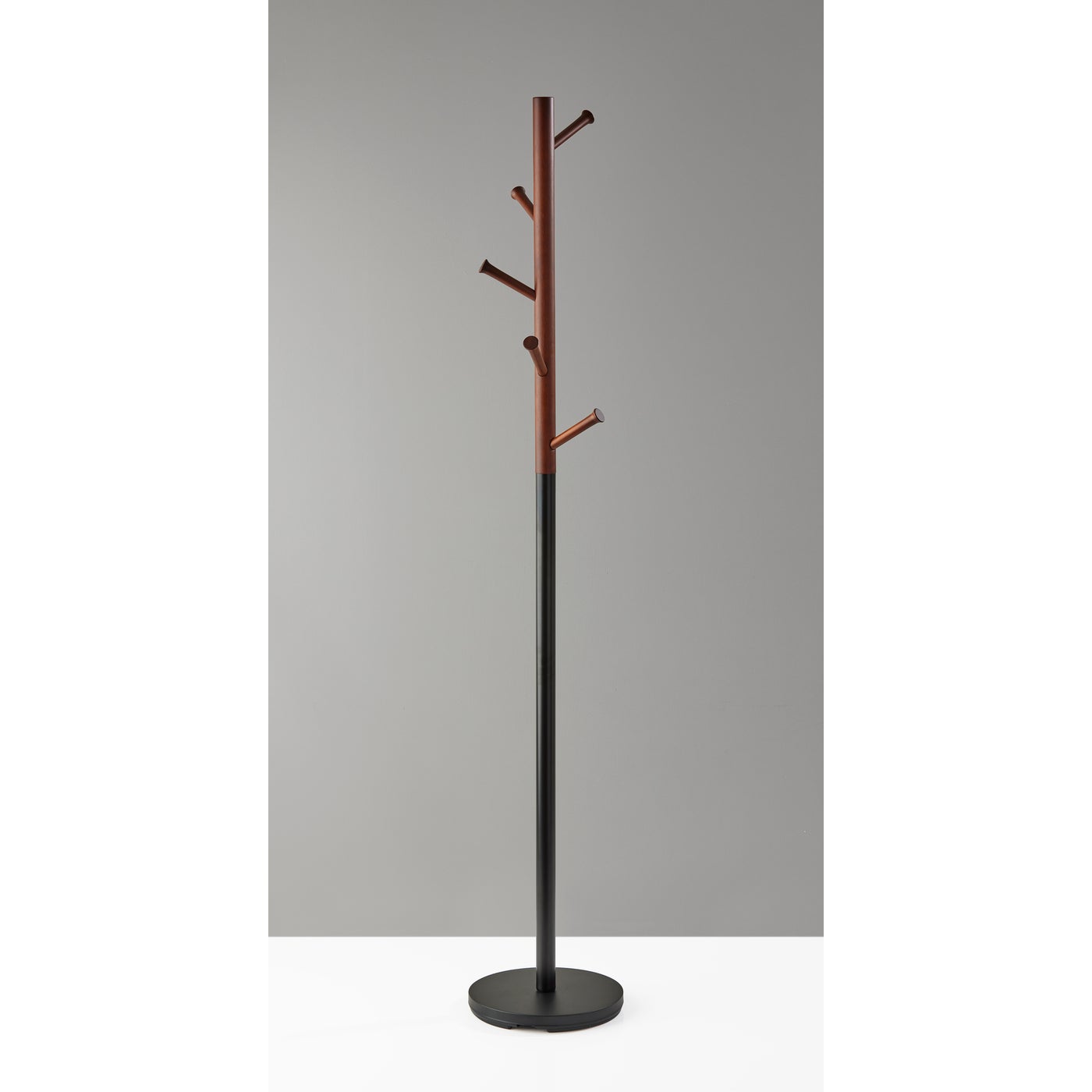 Coatrack Arbor Black & Walnut