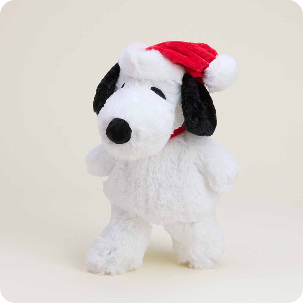 Warmies Holiday Peanuts Snoopy with Santa Hat