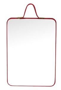 Wall Mirror Velvet Edge & Hanger
