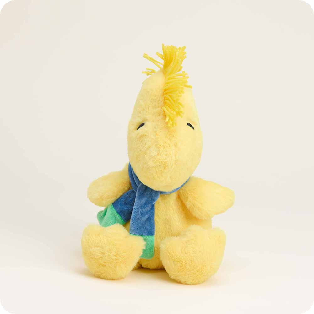 Warmies Holiday Peanuts Woodstock with Scarf