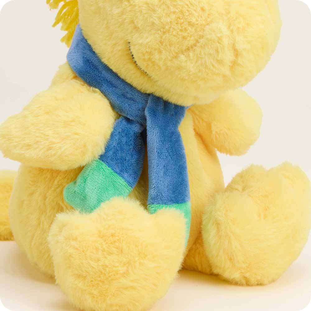Warmies Holiday Peanuts Woodstock with Scarf