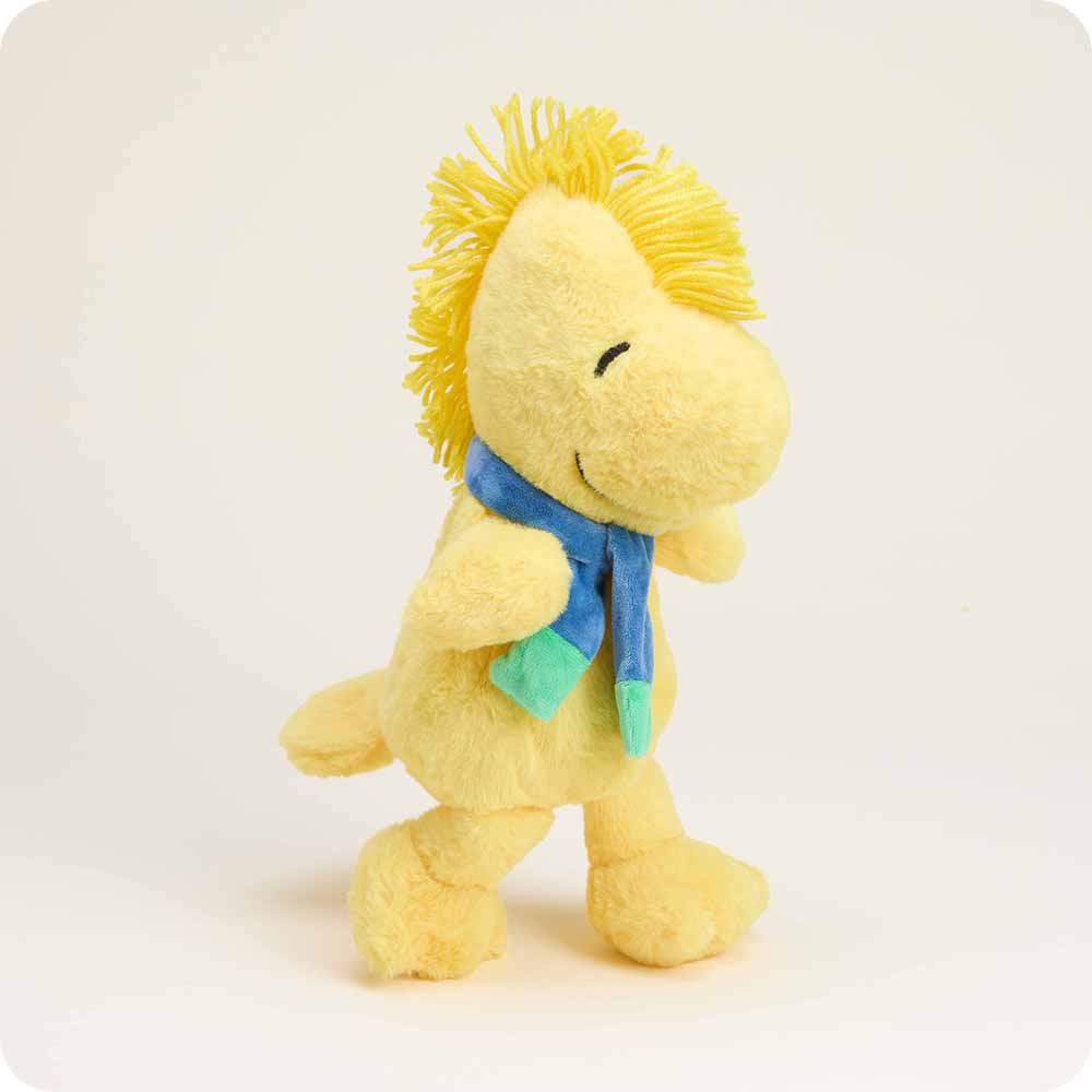 Warmies Holiday Peanuts Woodstock with Scarf