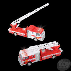 Diecast Pullback - Fire Engine - Sonic - 7"