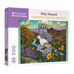 Puzzle 500 Piece - Billy Hassell - Crossing The Rio Grande