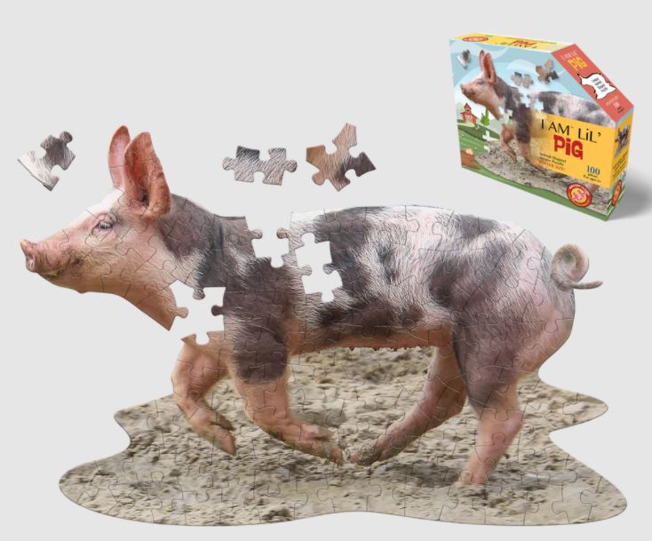 Puzzle 100 Piece I am LiL' Pig