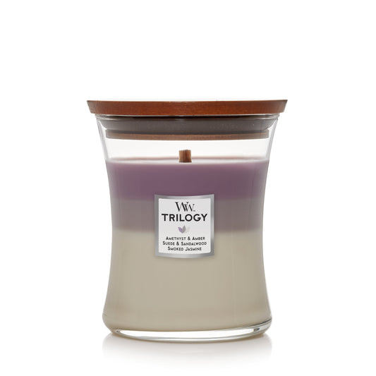 Woodwick Medium 10oz - Amethyst Sky