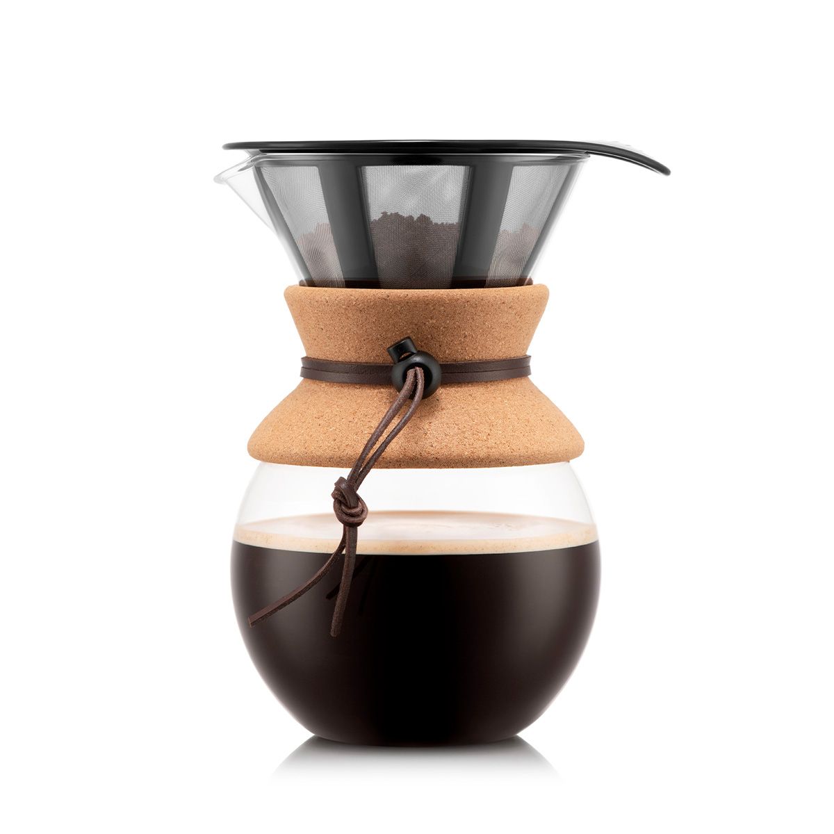 Pour-Over Coffee Maker With Permanent Filter
