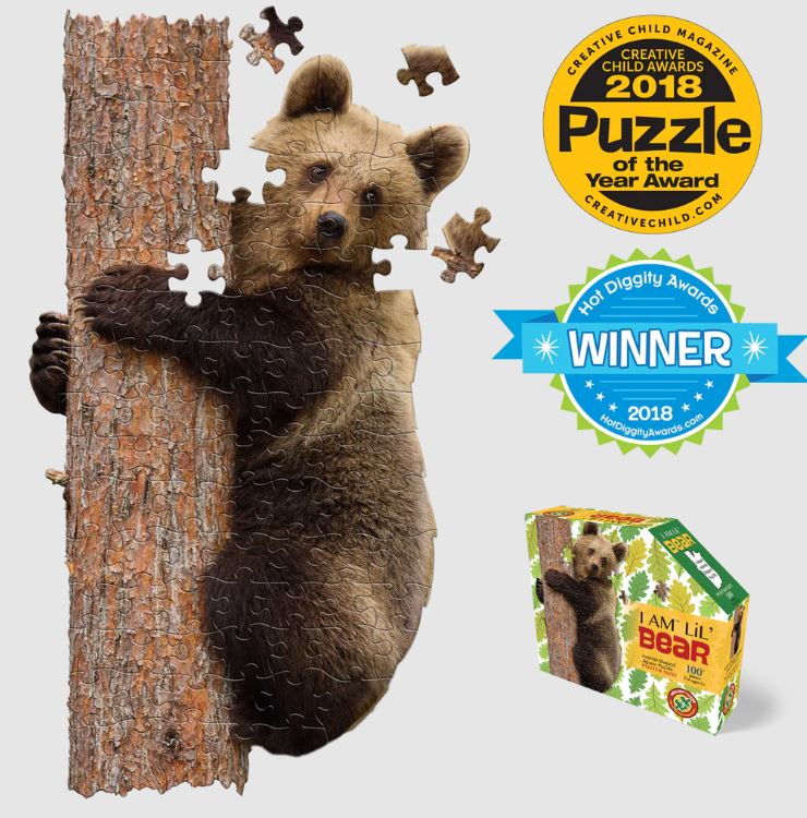 Puzzle 100 Piece I am LiL' Bear