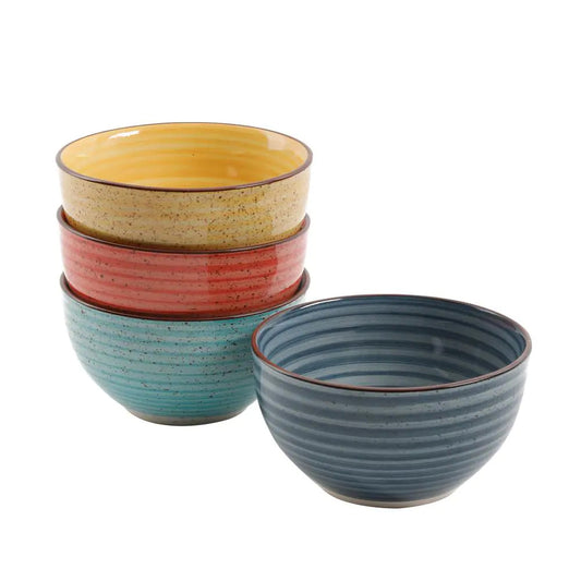 Color Speckle 4 Piece Cereal Bowl Set