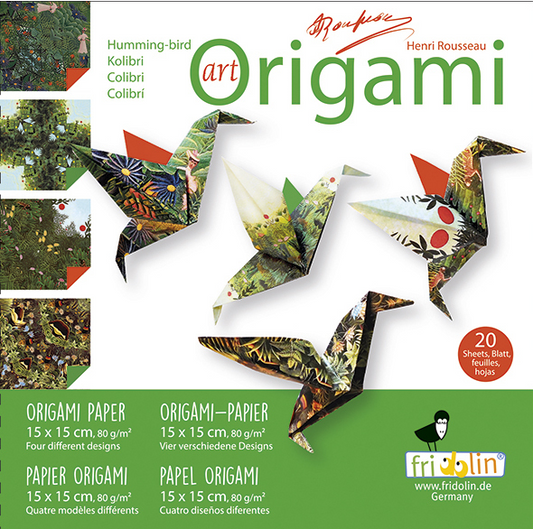 Origami Henri Rousseau 15cm x 15cm 20 Sheets