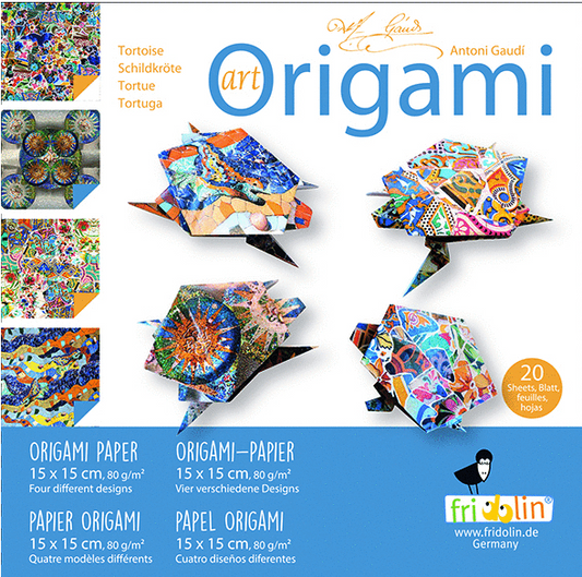 Origami Antoni Gaudi 15cm x 15cm 20 Sheets