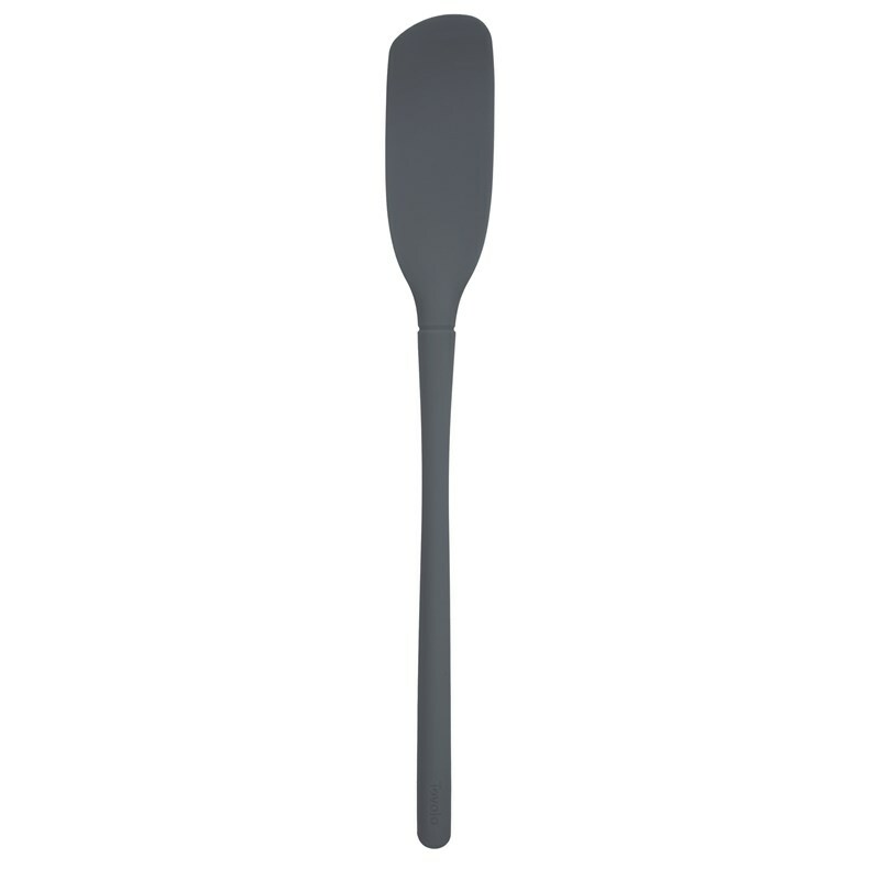 Cooking Utensil - All Silicone Blender Spatula Charcoal