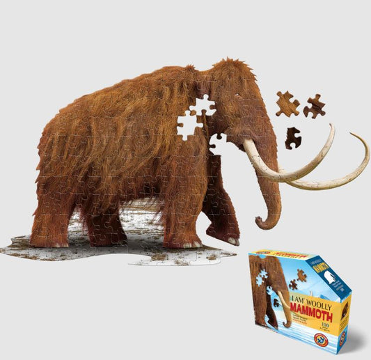 Puzzle 100 Piece I am LiL' Woolly Mammoth