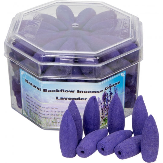 Backflow Incense Cones - Lavender