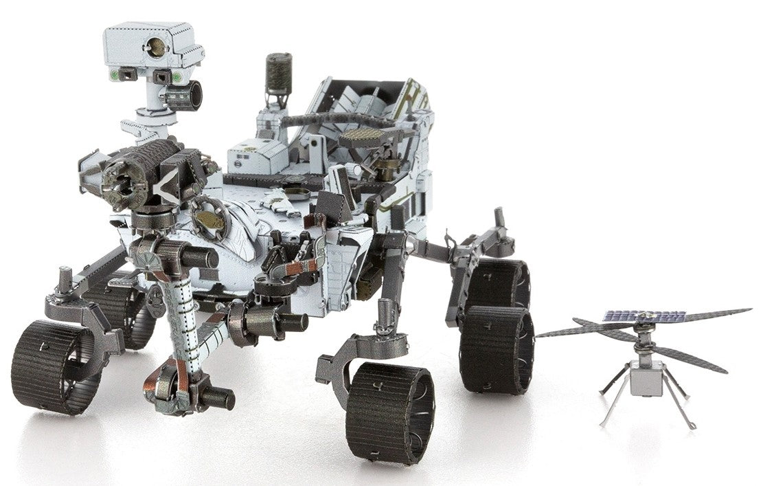 Metal Model Kit Space Mars Rover Perseverance & Ingenuity Helicopter