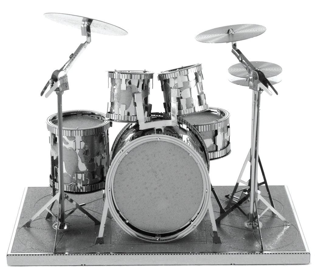 Metal Model Kit Musical Drum Set