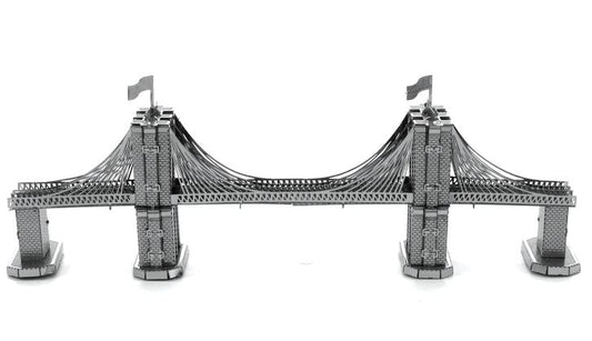 Metal Model Kit Architecture Brooklyn Bridge