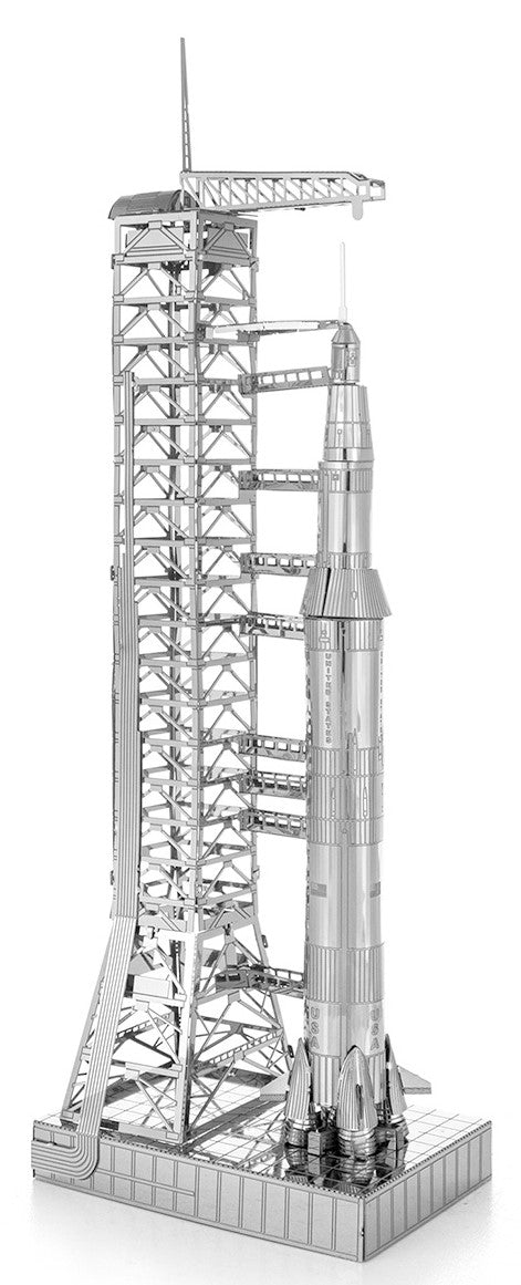 Metal Model Kit Space Apollo Saturn V With Gantry