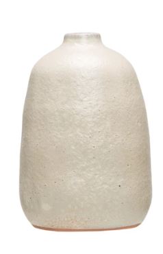 Vase Terracotta Grey Sand Finish Large