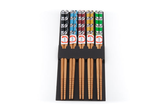 Chopstick Set 5 Pairs Panda